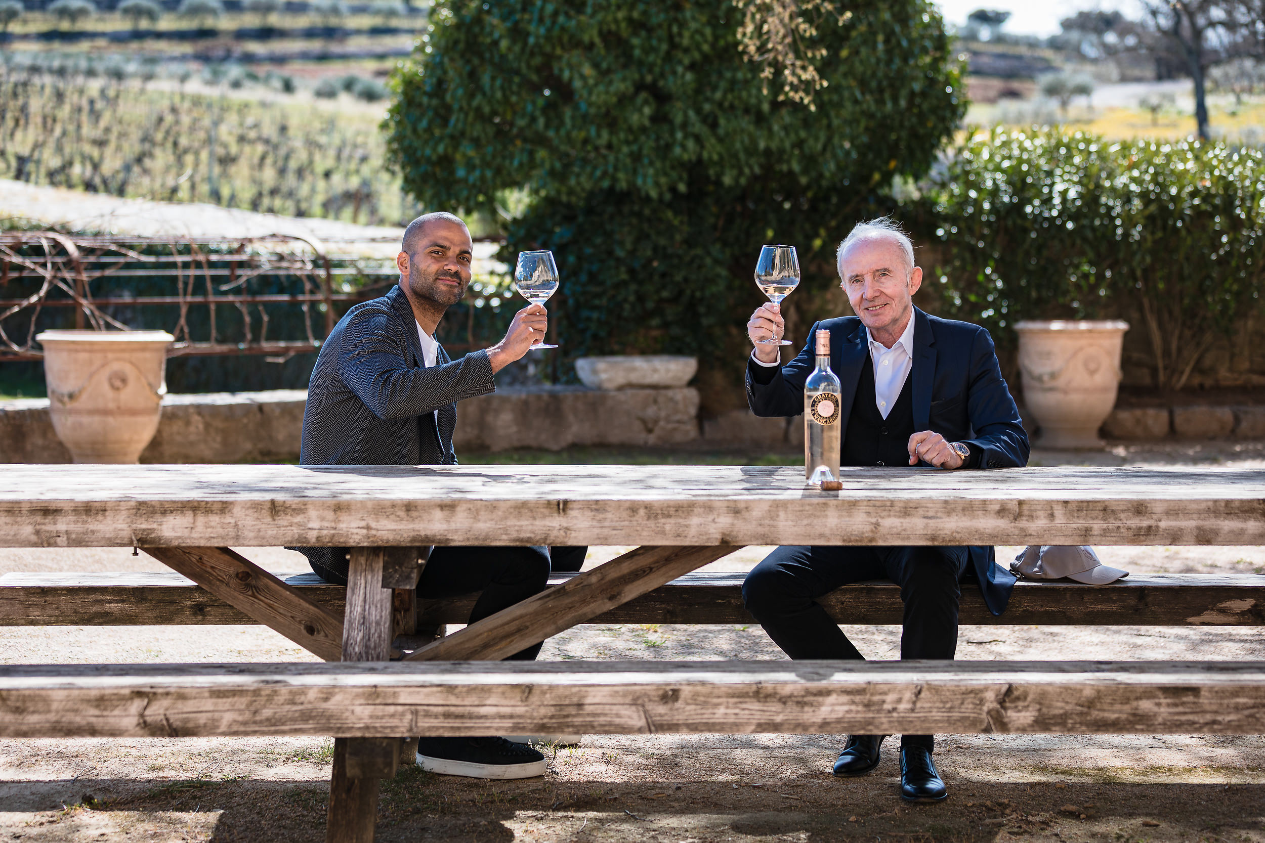 Tony Parker Invests in Michel Reybier’s Rosé<br>Wine Spectator - Chateau La Mascaronne
